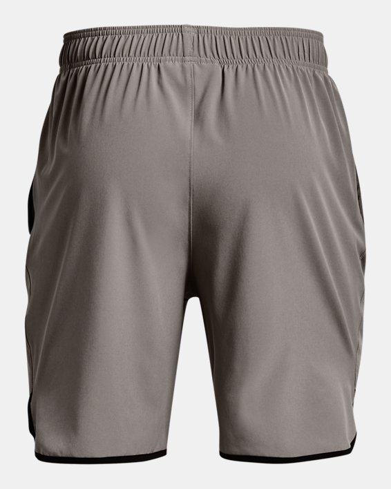 Men's UA HIIT Woven Shorts, Gray, pdpMainDesktop image number 6